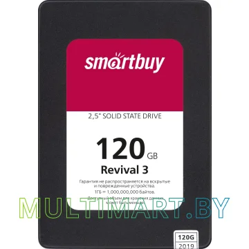 SSD диск Smartbuy Revival 3 120GB (SB120GB-RVVL3-25SAT3)